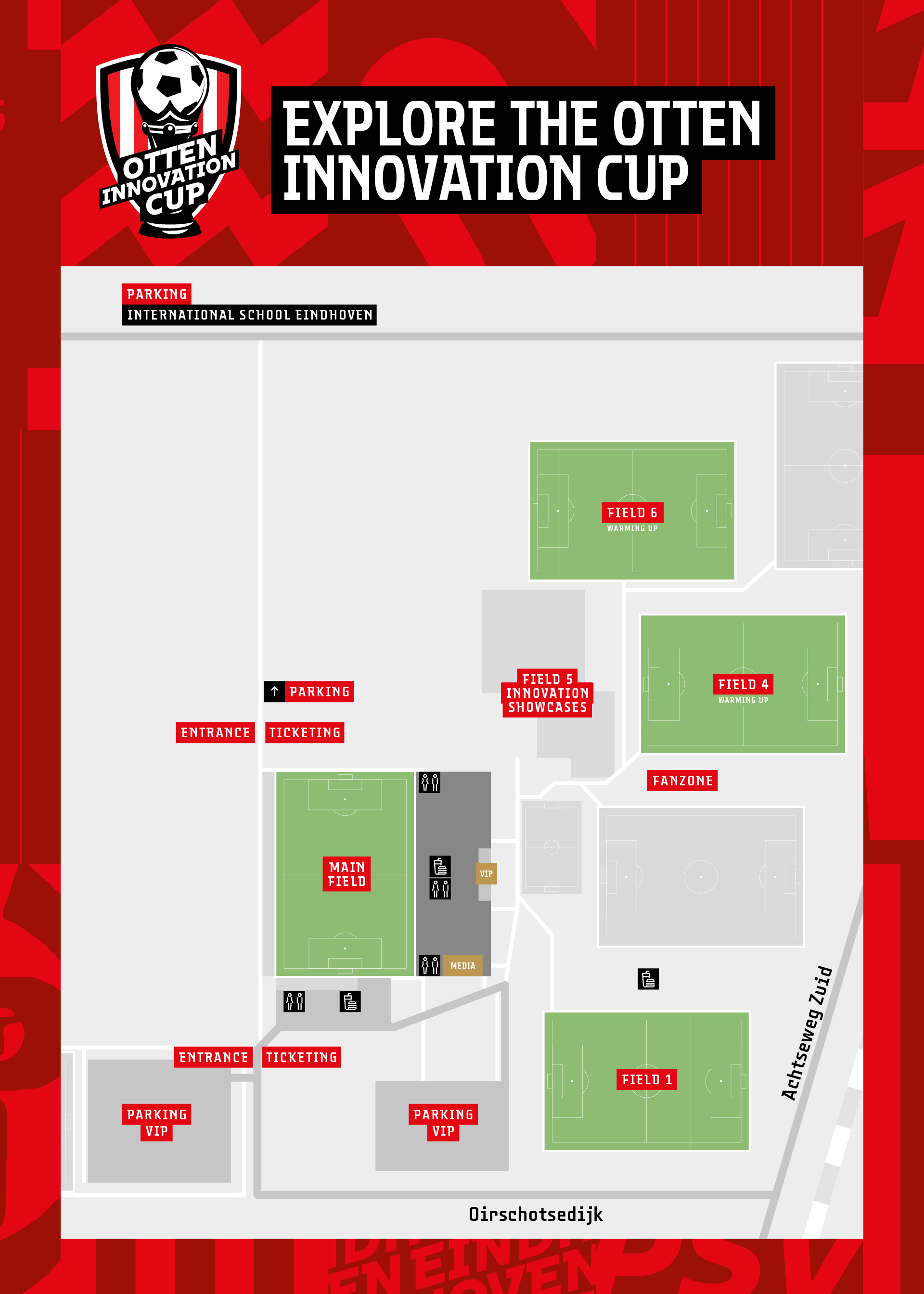 Plattegrond Otten Innovation Cup 2023